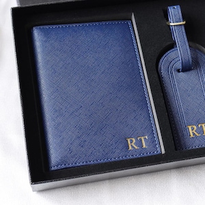 Gepersonaliseerd reiscadeau|Aangepaste paspoortportemonnee|Reisaccessoires|Aangepaste paspoorthouder en bagagelabel|Voorstel bruidsjonker | Huwelijkscadeau