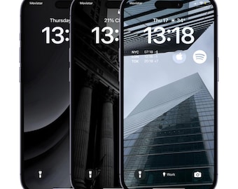 Handels-Handy-Hintergründe: Filmreif Schwarz & Weiß 4K (Digitaler Download