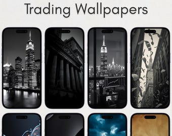 Handels-Handy-Hintergründe: Filmreif Schwarz & Weiß 4K (Digitaler Download