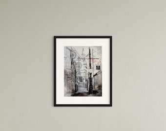 Stonegate, York, Limited Edition Glicee Print