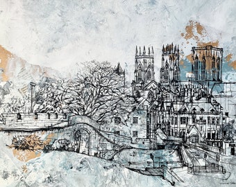 The York Wall, Limited Edition Glicee Print