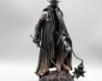 Sammlerstück: Hexenkönig von Angmar Actionfigur - Herr der Ringe 26cm