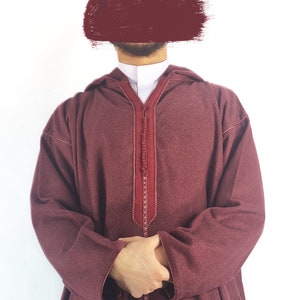 hooded Moroccan Djelleba Thobe