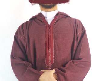 hooded Moroccan Djelleba Thobe