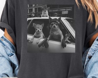 Chihuahua Meme Shirt, Comfort Colors Dog Lover Tee