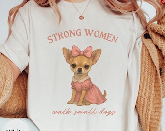 Chihuahua Shirt, Comfort Colors Dog Lover Tee, Dog Mom, Gift For Her