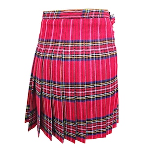 Kids Kilt – Royal Stewart, Black Watch, Irish Green, MacKenzie | Scottish Tartan Skirt for Boys & Girls | Highland Dress for Children