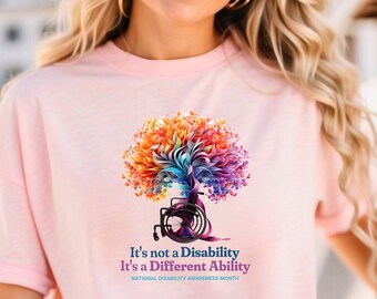 Disability Awareness Tee Disability Shirt Inclusion TShirt SpED Teacher Gift Autism Awareness Disability Rights Special Education Teacher