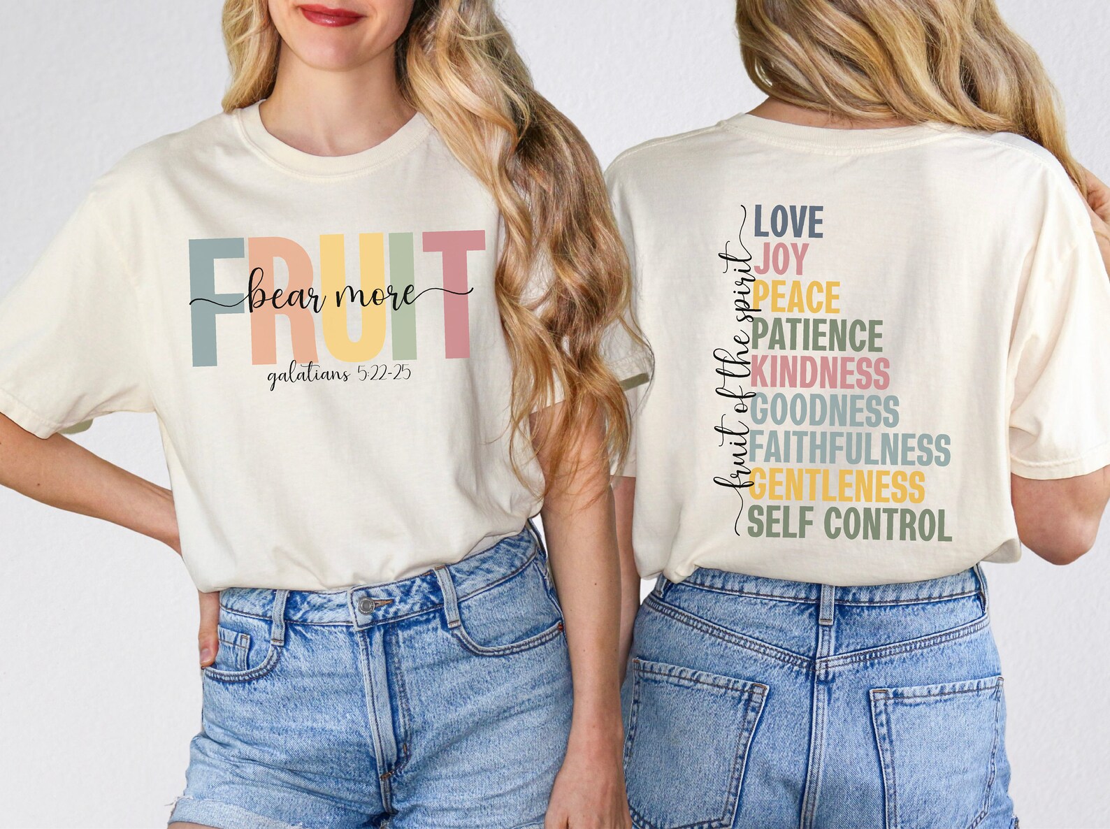 Christian Shirt Fruit of the Spirit Shirt Bible T Christian Gift ...