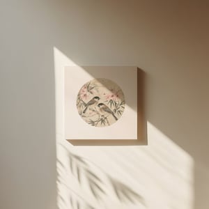 Uccelli inseparabili - buona decorazione feng shui per soggiorno, sala da pranzo, camera da letto per amore, intimità e buon partner