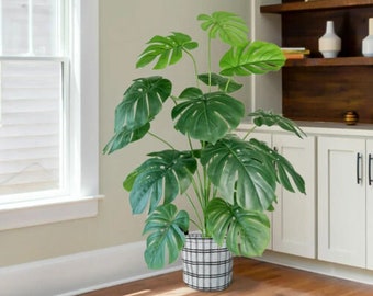 65/100cm Large Artificial Plant for Home & Living Room Decor (Without POT)