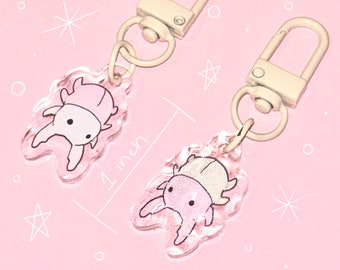 Cute Stag Beetle Keychain Set