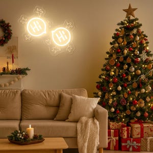 Heartstopper Inspired Hi Leaves LED Neon Sign, Home Decor