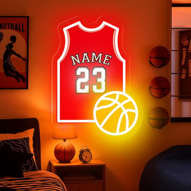 Led Jersey Basketball - Etsy