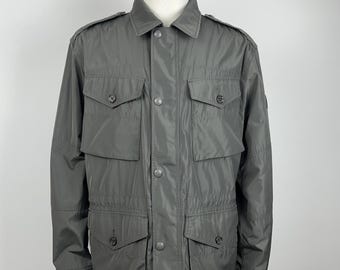 Vtg 90s POLO Golf Ralph Lauren Full ZIP Bomber Jacket Harrington