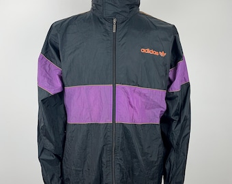 Vintage 90's Multi Color Track Jacket L | Unisex Tracksuit,vintage