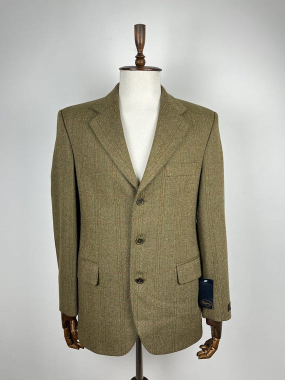 Magee, Magee Vintage Plaid Wool Blazer Jacket Men’s Size 40 REG