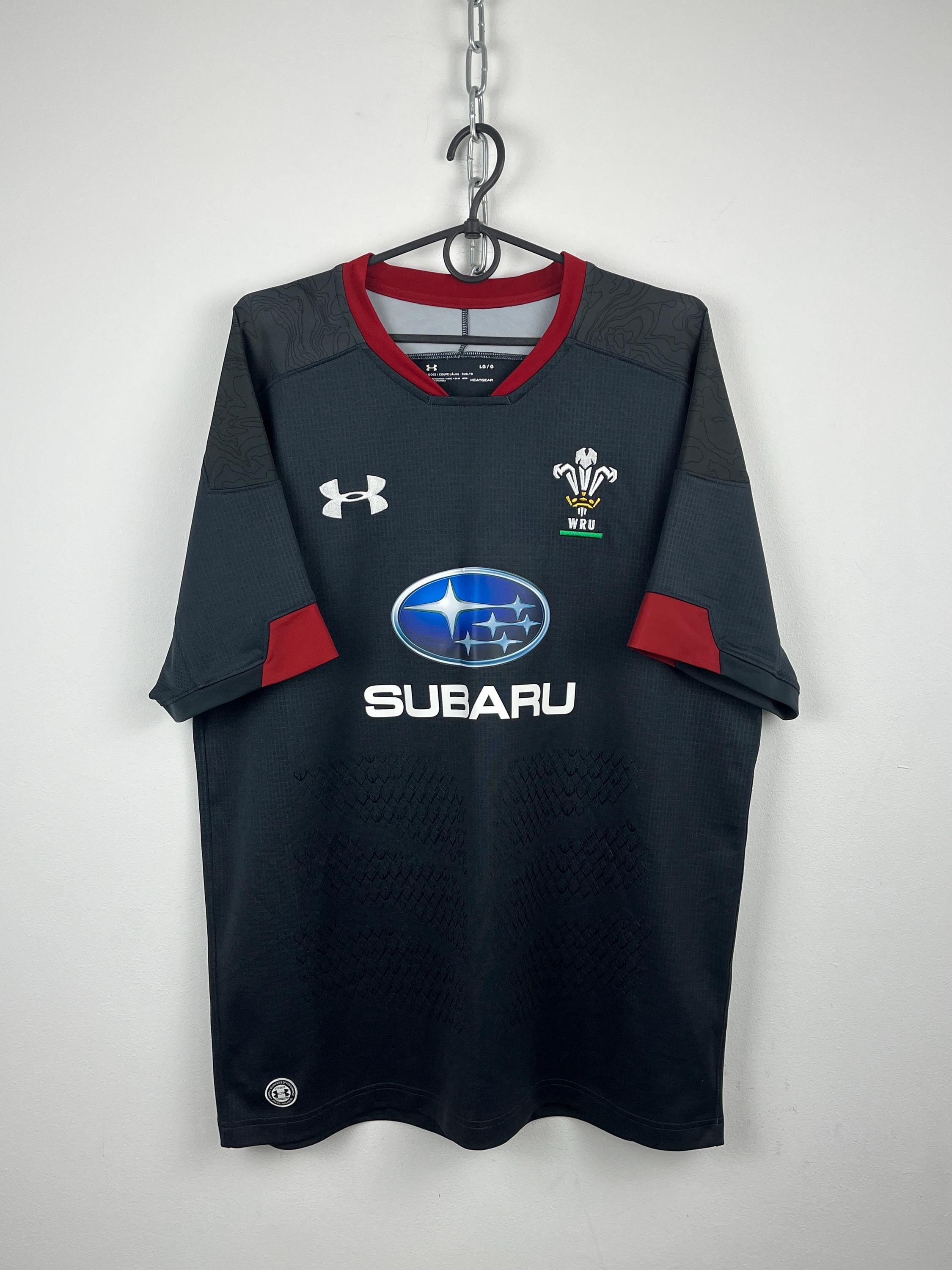 Under Armor Black Rugby 2017 WRU Subaru Jersey Shirt Men's Size L - Etsy  Sweden, image size:2250x3000