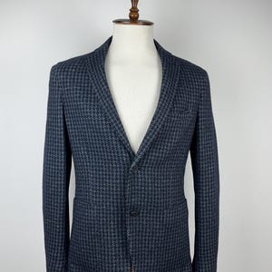 Henry Cotton&#39;s Vintage Rare Classic Wool Blazer Jacket Men&#39;s Size 50