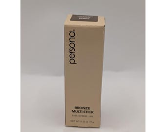 Bronceador en crema Persona Bronze Multi-Stick Sahara para ojos, mejillas y labios, 9 g (0.32 oz), nuevo.