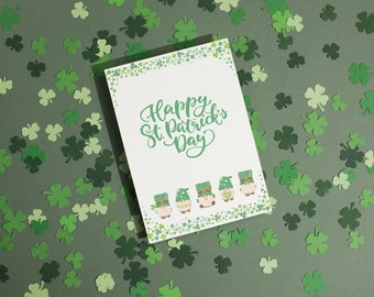 Fröhliche St. Patricks Day Karte