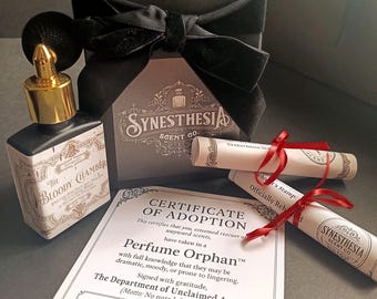 Perfume Orphan Holiday Bundle – Full Size Eau de Parfum (1oz) + Tea Light Holder