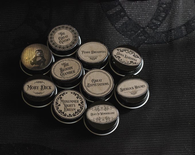 Featured listing image: Small Solid Perfume – The Waxworks: A Scented Relic from The Great Solid Farewell