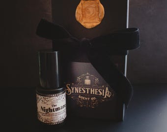 The Nightmare Perfume- Dark Resinous Leather Perfume | Art Inspired Indie Fragrance