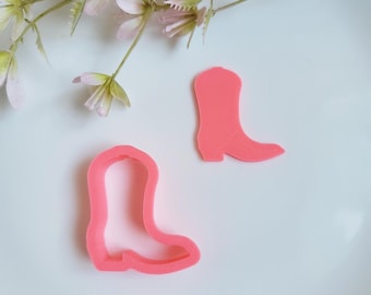Cowboy Boot, Polymer Clay Cutter, Multiple Sizes, Cookie Cutter