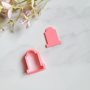 Tombstone, Polymer Clay Cutter, Multiple Sizes, Cookie Cutter