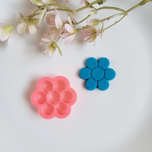Flower, Polymer Clay Cutter, Multiple Sizes, Cookie Cutter