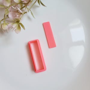 Long Rectangle, Polymer Clay Cutter, Multiple Sizes, Cookie Cutter