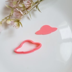 Alien Spaceship, Polymer Clay Cutter, Multiple Sizes, Cookie Cutter