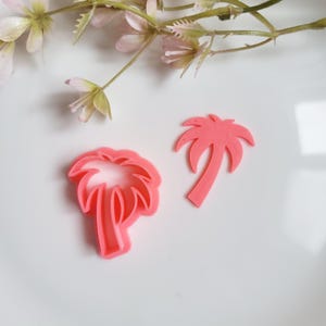 Palm Tree, Polymer Clay Cutter, Multiple Sizes, Cookie Cutter