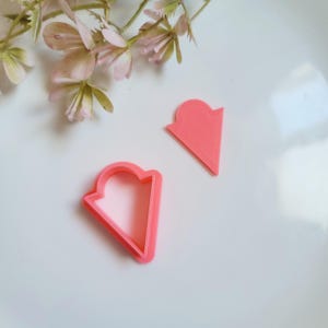 Triangle Circle Polymer Clay Cutter, Multiple Sizes, Cookie Cutter