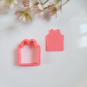 Present, Polymer Clay Cutter, Multiple Sizes, Cookie Cutter