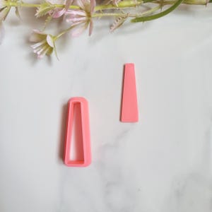 Long Rectangle 2, Polymer Clay Cutter, Multiple Sizes, Cookie Cutter