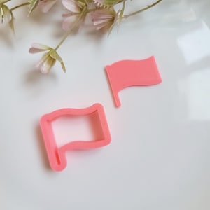 Flag, Polymer Clay Cutter, Multiple Sizes, Cookie Cutter
