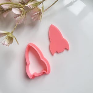 Rocket 2, Polymer Clay Cutter, Multiple Sizes, Cookie Cutter