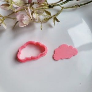 Cloud Polymer Clay Cutter, Multiple Sizes, Cookie Cutter