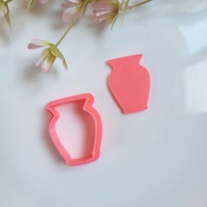 Vase 2, Polymer Clay Cutter, Multiple Sizes, Cookie Cutter