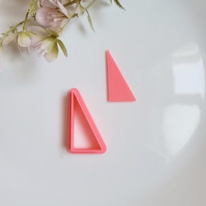 Right Angle Triangle, Polymer Clay Cutter, Multiple Sizes, Cookie Cutter