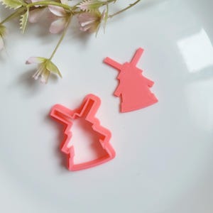 Windmill, Polymer Clay Cutter, Multiple Sizes, Cookie Cutter