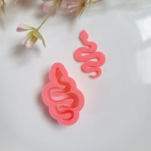 Snake, Polymer Clay Cutter, Multiple Sizes, Cookie Cutter