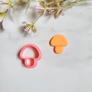 Pilz Ausstechform, Polymer Clay Cutter, mehrere Größen, Cookie Cutter, geprägt