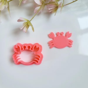 Crab, Polymer Clay Cutter, Multiple Sizes, Cookie Cutter