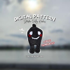 Krobus Crochet Pattern | Beginner Friendly | Stardew Monster [PDF DOWNLOAD]