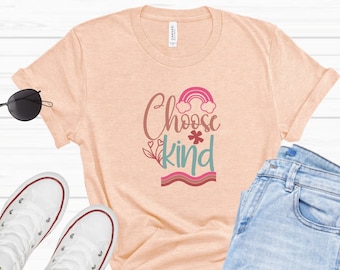 Be Kind T-Shirt: Positive Vibes, Motivational Graphic Tee
