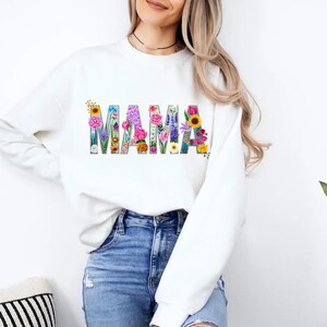 Wildflower Mama PNG, Preppy Mama Png, Mama Flower Png, Retro Mama Png, Mothers day png, Mama png, Mom png, Gift for Mama png