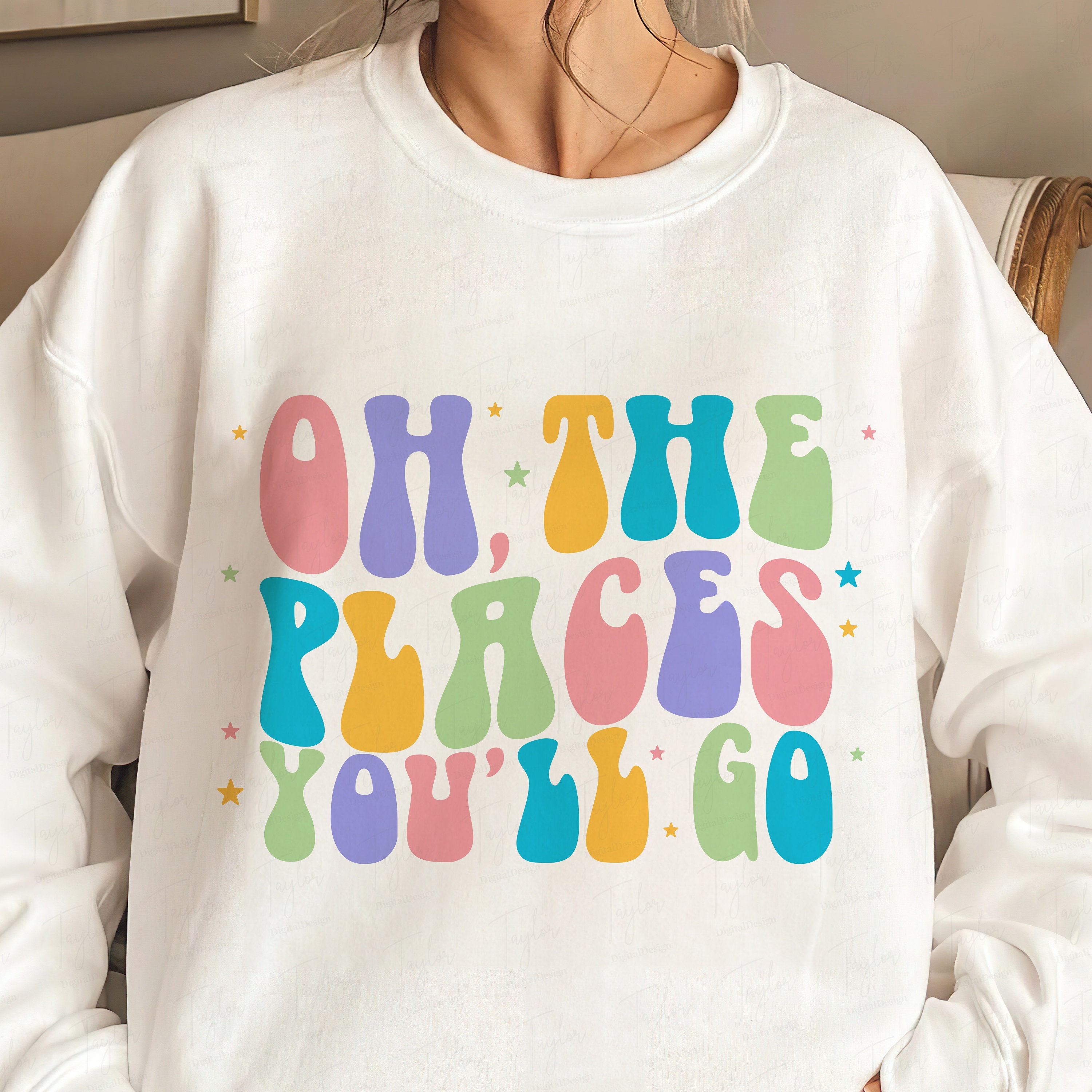 Oh the Places You'll Go Svg Png, Dedicated Teacher Shirt Png, the Thing ...